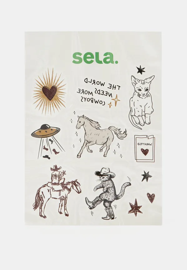 Временные татуировки SELA