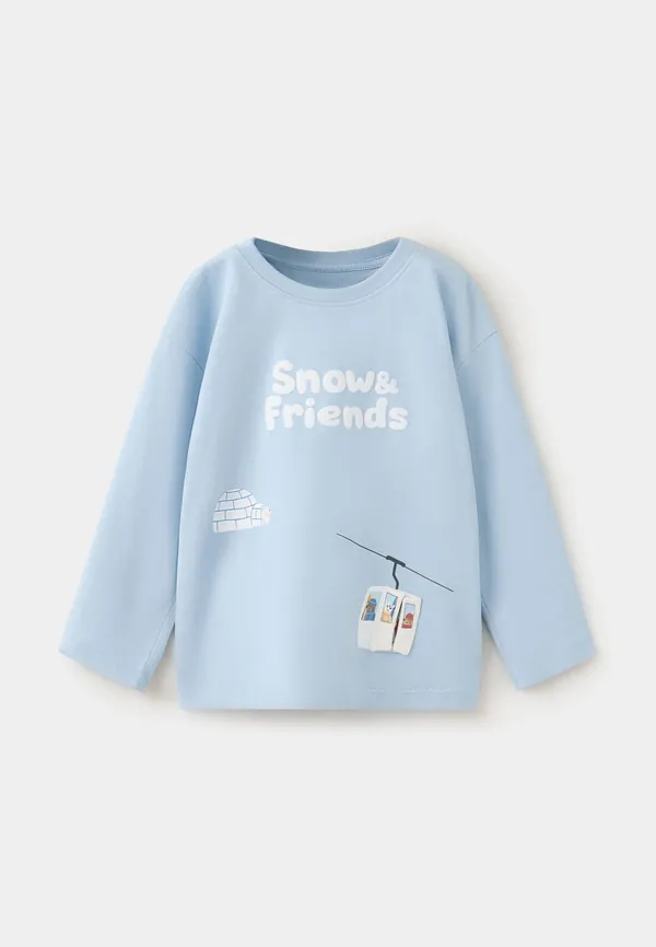 Лонгслив Mango Kids